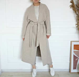 zara camel wrap coat