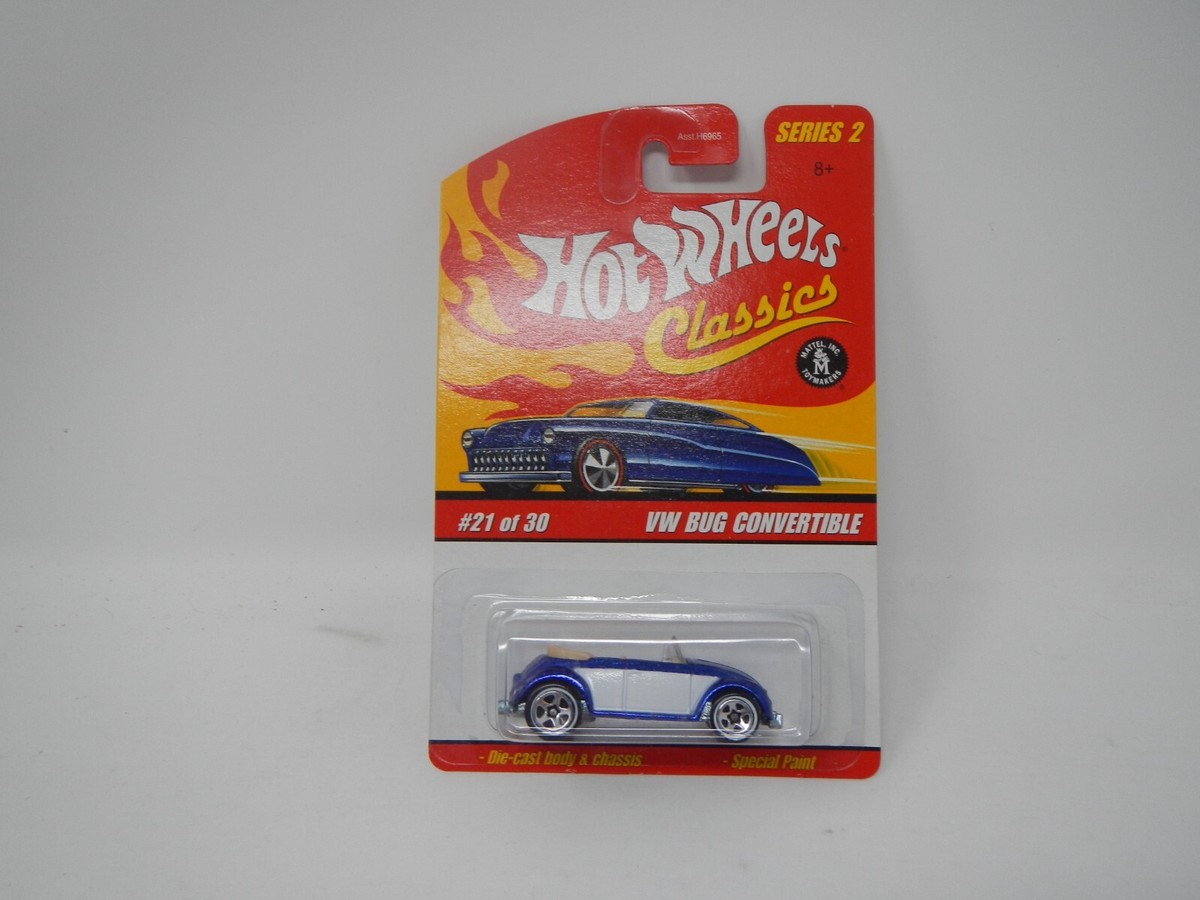 ミニカー Hotwheels VW Bug convertible Amazon.com: Hot Wheels VW Bug Classics Series 2 Volkswagon