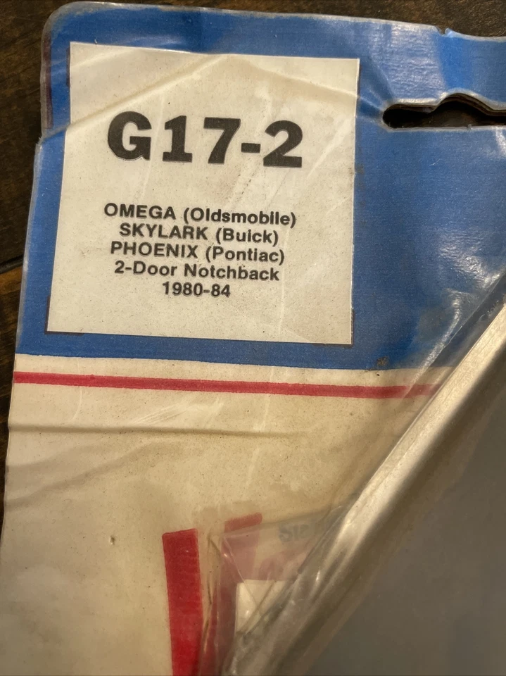 Protectores de lluvia 2 piezas ventana ventilación visera pantalla para 80-84 Olds Buick Pontiac NOS acero Foto 2 de 4