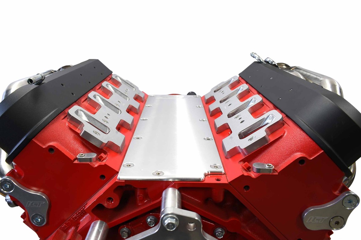 LS Gen 4 Engine Valley Pan Cover Plate Kit With LS7 Style Roller Lifters Non Afm Camshaft Compatible 600240 - Foto 4