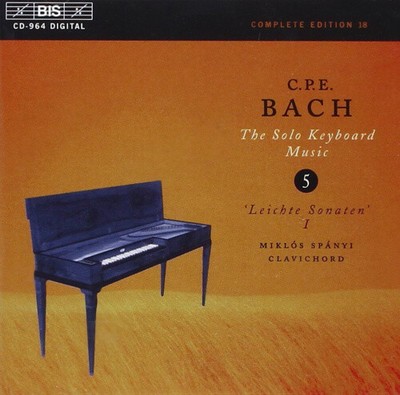 C.P.E. Bach: The Solo Keyboard Music, Vol. 5 [Audio CD]