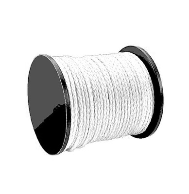 Tie Down Tent Rope 600ft Spool 3/8in Commercial Party Tents White Nylon Anchor