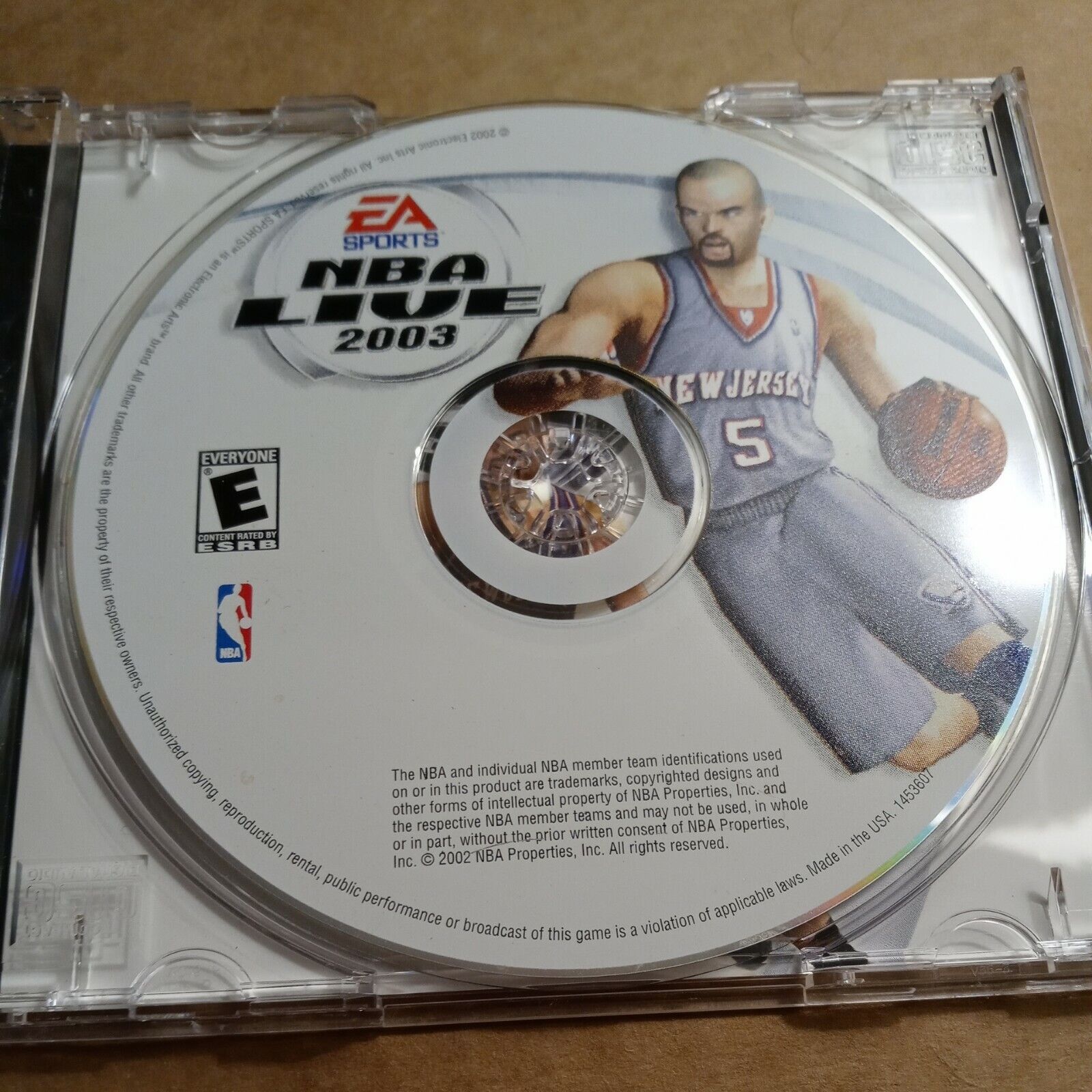 NBA Live 2003 Classics Game X PC DVD ROM New Sealed Italian English