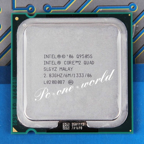 Intel Core 2 Quad Q8200S Q8400S Q9400S Q9505S Q9550S processore CPU LGA 775 - Foto 5 di 6