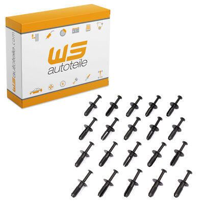20x Clips Spreiznieten Befestigungsclips für OPEL ASTRA INSIGNIA MERIVA OMEGA