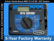 NEW - Irritrol Total Control TC-9EX-R 9 Stn EXT/INT -24hr ship & 5yr WARRANTY
