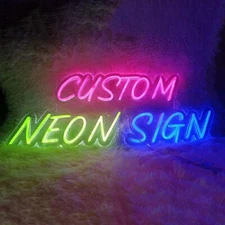 Custom LED Neon Light Sign Birthday Wedding Party Beer Bar for Room Wall Décor