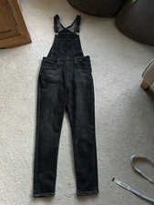 Levis Grey Women’s Slim Skinny Dungarees W28 (D4575)