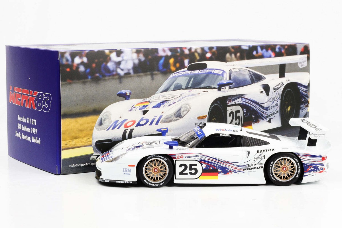 自動車 1/18 Porsche 911 GT1 Die cast PORSCHE 911 GT1 STREET VERSION - 1997 1:18