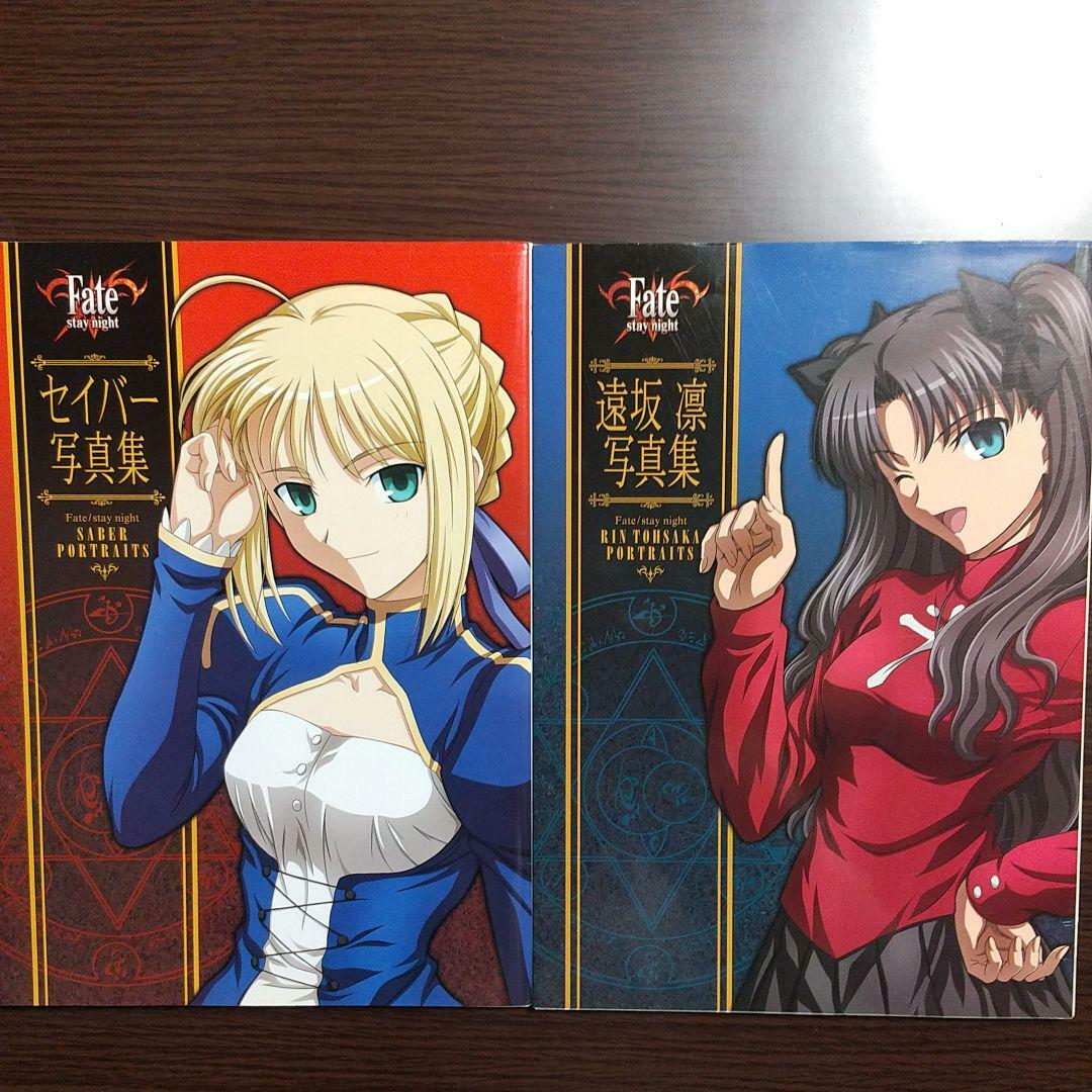 Fate / stay night Saber Photos & Osaka Rin Photos set Illustration
