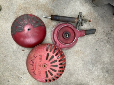 Fire Suppression Sprinkler Alarm Bell Water Motor B Antique 1940s Complete Works