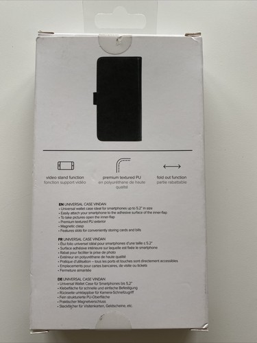Xqisit Universal Case Vindan For Smartphone Up To 5.2" iPhone, Samsung - Picture 2 of 3