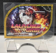 2024 Topps Cosmic Chrome - Launched Into Orbit Elly De La Cruz #LIO-25 Gold...