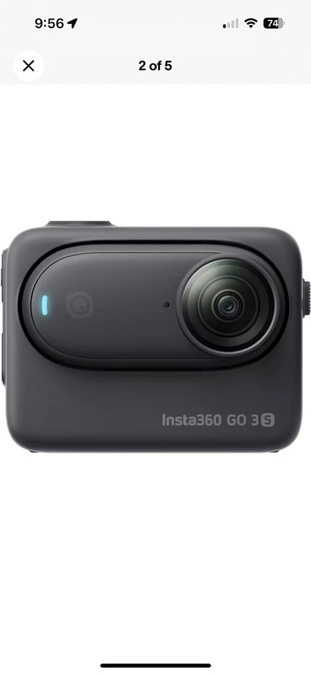 Insta360 - GO 3S (64GB) Action Camera - Black - Image 2 of 4