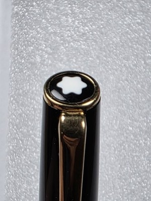 Montblanc ''Classic'' Black Resin Ballpoint Pen - 1980s