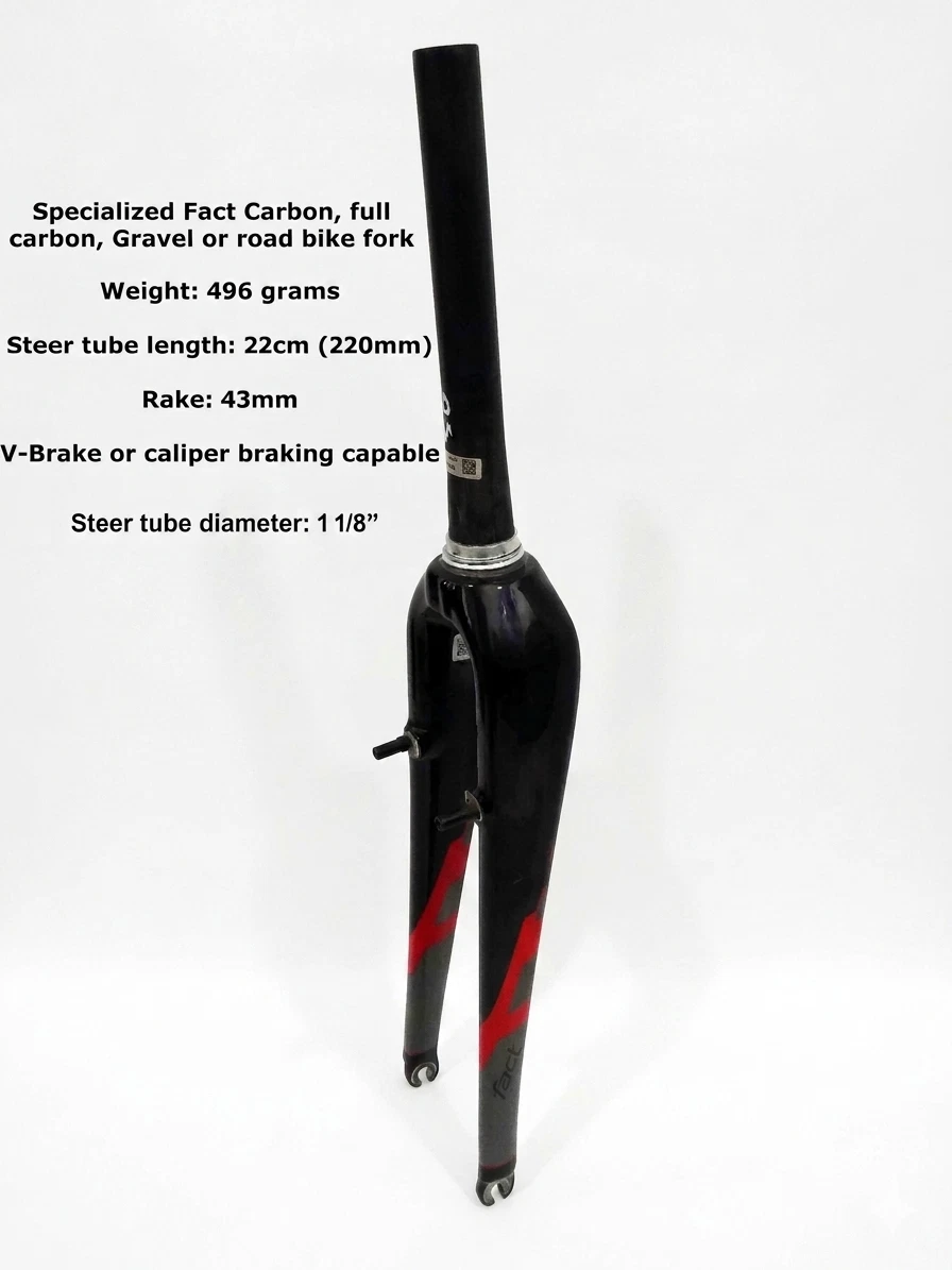 Specialized Carbon 1 1/8 in-Threadless Bicycle Forks for sale | eBay