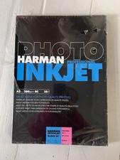 Photo Harman Professional Inkjet Glossy Paper A3 X 25 Sheets 260 GSM Sealed New
