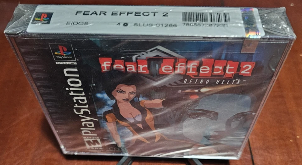 Fear Effect 2: Retro Helix (PlayStation 1, PS1 2001) NEW Sealed Rare - Image 2 of 4