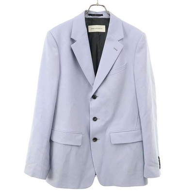 DRIES VAN NOTEN Dris 25SS Wool Tailored Jacket Blue 46 Used MESC-0