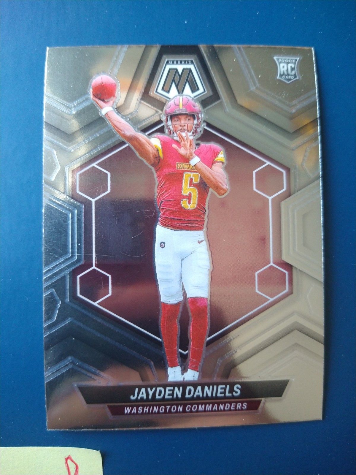 2024 Panini Mosaic Jayden Daniels #302 Washington Commanders Rookie RC