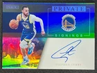 2023-24 Panini Noir Private Signings #PS-CUR Stephen Curry Auto Warriors