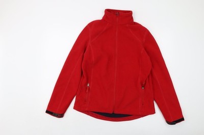 Rote Damenjacke UK Größe S Lands' End