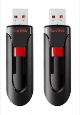 Sandisk 64gb Cruzer Glide Usb 2.0 Flash Drive 2 Pack