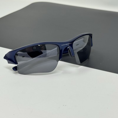 Oakley Sunglasses Flak Jacket XLJ 03-931 Team Navy Blue w/ Black