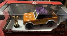 1/24 Diecast Jada WWE 1973 Ford Bronco & MACHO MAN Randy Savage Figure NEW