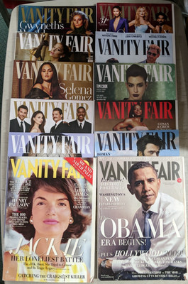 Vanity Fair Jacki Kennedy Obama Roman Reigns Anit-Terror Boss Simone Biles H X12