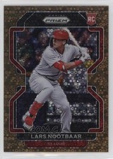 2022 Panini Prizm Tier II Bronze Donut Circle Prizm 8/40 Lars Nootbaar #119 b4d