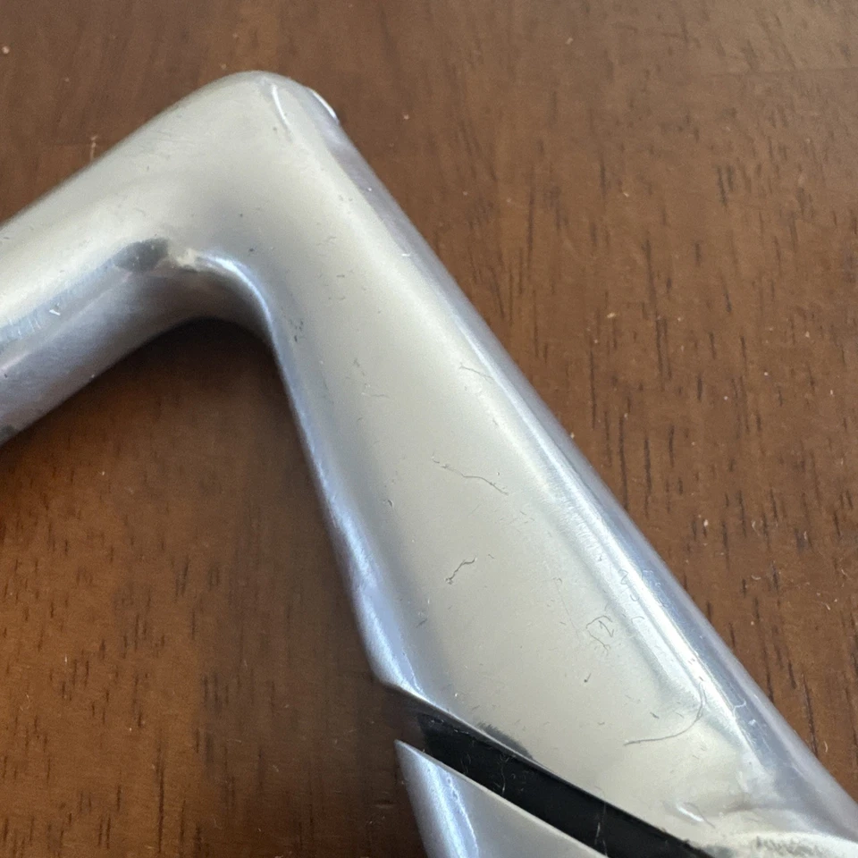 Vástago de caída de bicicleta de carretera Cinelli 120 mm/26,0 de colección - plateado  Foto 3 de 4