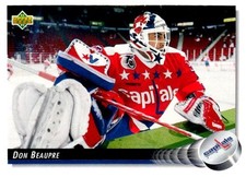 1992-93 Upper Deck #310 Don Beaupre