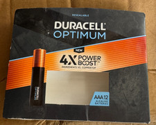 Duracell Optimum AAA Alkaline Battery 12-Pack , Triple A Batteries