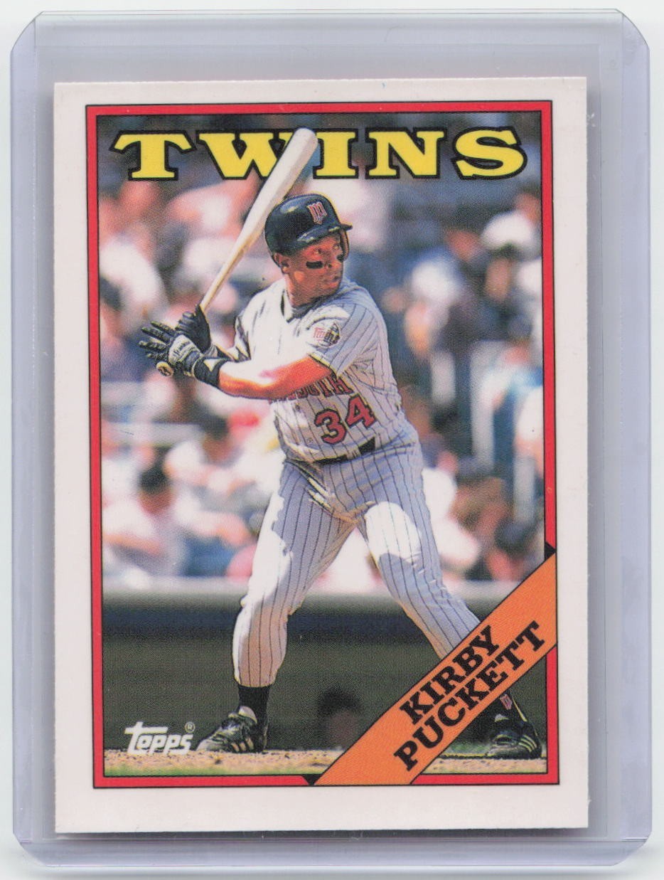 Kirby Puckett #120 Baseball Cards 1988 Topps Tiffany trading card — raw and PSA graded price guide