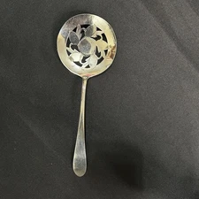 Vintage Wm Rogers Mfg. Co. IS Original Rogers Slotted Cranberry or Serving Spoon