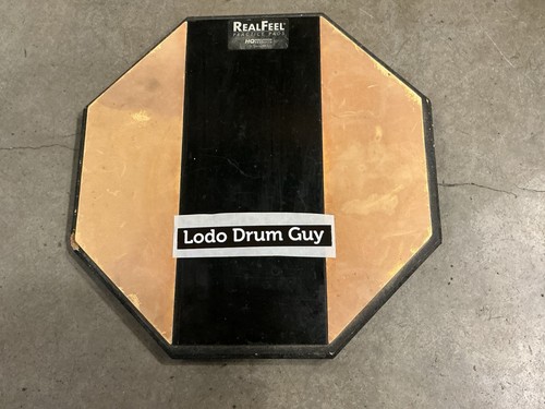 12" HQ RealFeel Drum Practice Pad with threads under VINTAGE HQ Percussion #RF6