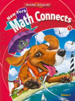 NY MATH CONNECTS, GRADE 1, CONSUMABLE STUDENT EDITION, By Mcgraw-hill Education
