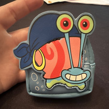 Loungefly SpongeBob SquarePants Gary Mini Backpack Keychain Faux Leather Blue