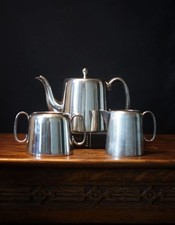 Vintage EPNS Silver Plated Coffee Set | Teapot Milk Jug Sugar Bowl | Sheffield