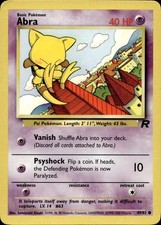 Abra 49/82 Common Team Rocket Multi Item Discount MP