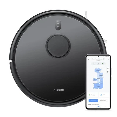 Xiaomi Robot Vacuum S20 Automatischer Staubsauger mit Wischfunktion, schwarz - Bild 1 von 4