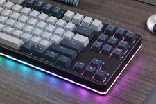 DROP CTRL High-Profile V2 Wired Mechanical Keyboard RGB Black Holy Panda X Clear