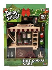 NEW, Teeny Tinies HOT COCOA CART Mini Playset Toy Doll/dollhouse Miniatures