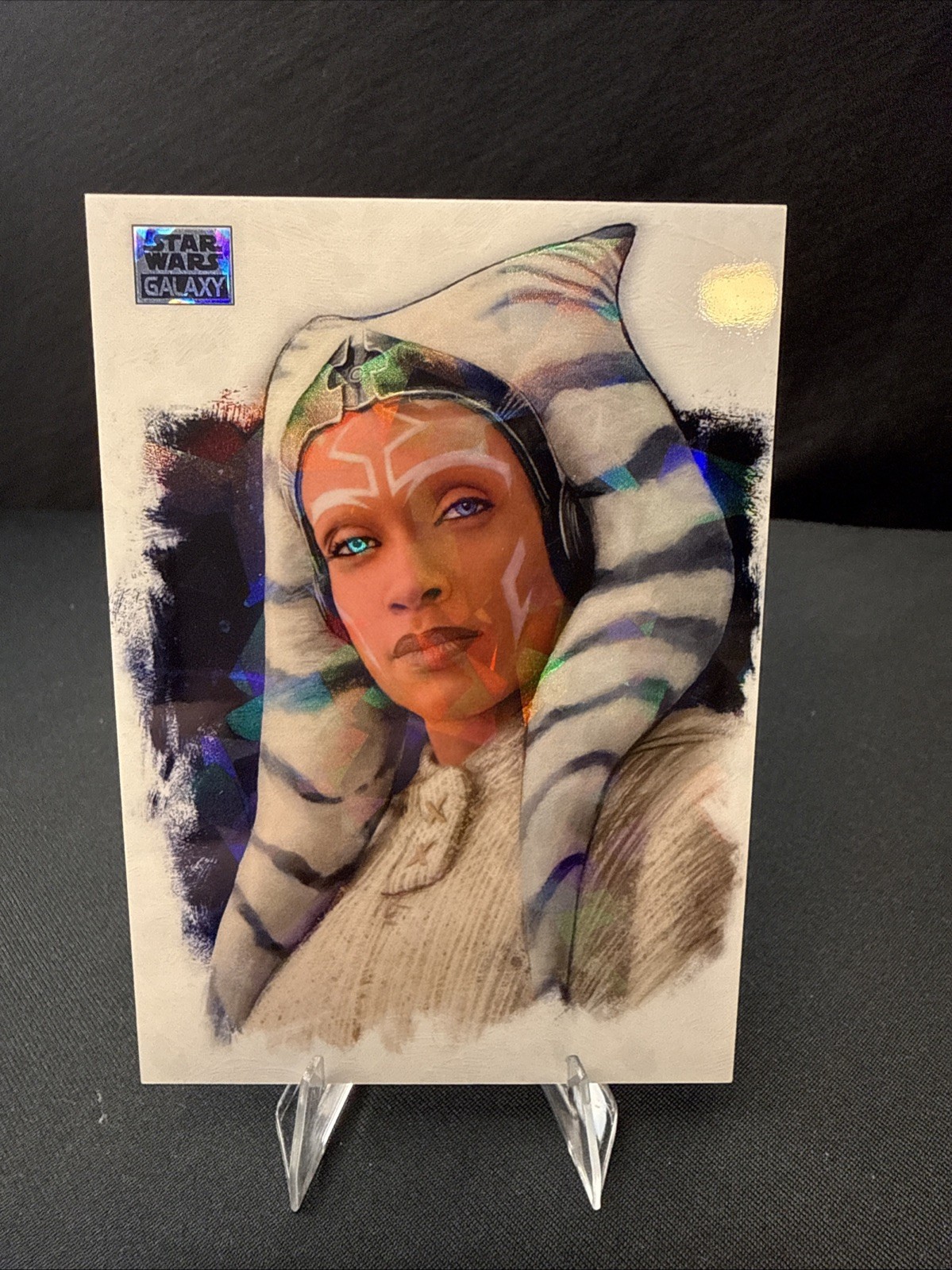 The Wanderer RED REFRACTOR trading card from 2025 Topps 2025 Topps Chrome Star Wars Galaxy