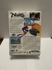 Nights into Dreams (Sega Saturn, 1996) 3D Controller Pad Bundle Complete