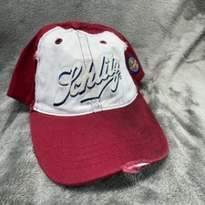 Schlitz Beer Hat Baseball Cap Distressed Patch Logo Red White