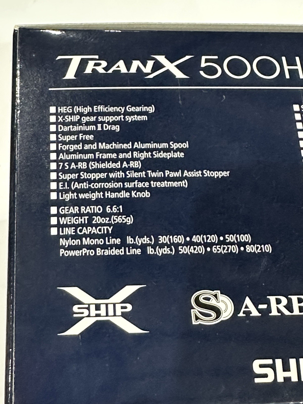 NEW SHIMANO TRANX 500HG 500 HG RIGHT HAND CASTING REEL FREE USA SHIPPING!