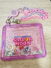 Sailor Moon USJ Pass Case with Reel Glitter Card Holder Official