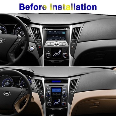 4+64G For Hyundai Sonata 2011-2014 Android CarPlay Stereo Radio GPS Navi FM WiFi
